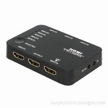 HDMI 1.4 Switcher, 5 x 1